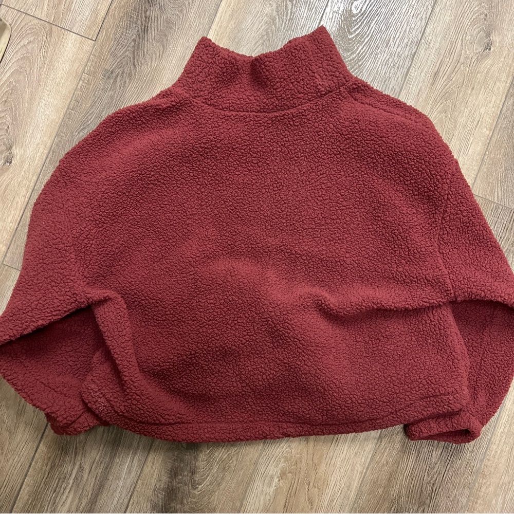 Old navy cropped Sherpa 2X